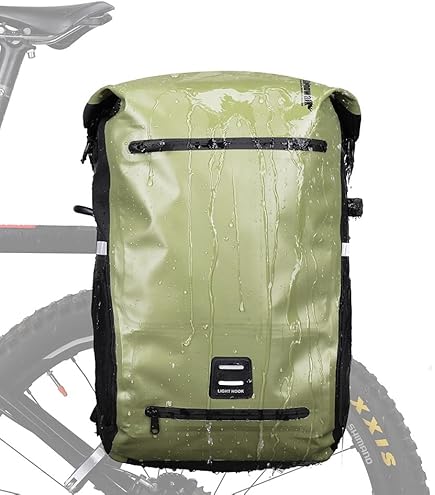 Green guru パニエ 自転車 バッグ パニエバッグ Amazon.co.jp: Green Guru Gear Free Rider Bike Pannier